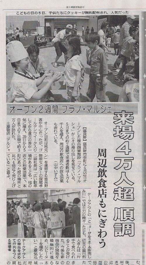 北海道新聞ふらの